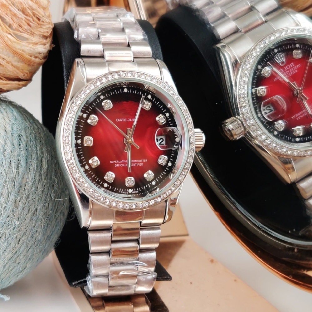 Designer watch. Tick Battery movement.Mirror brand